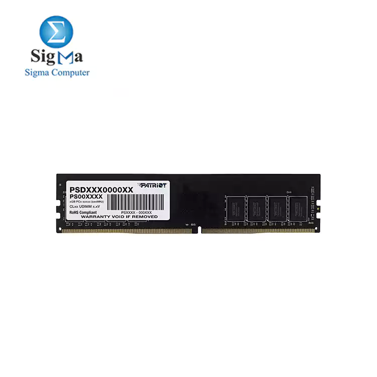 Patriot Signature 16GB DDR4 2666MHz PC4-21300 CL19 Memory Module (PSD416G26662)