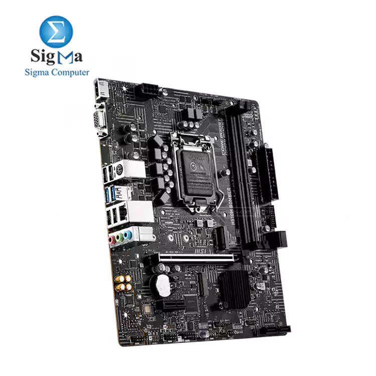 MSI H510M INTEL BOMBER MOTHERBOARD LGA1200