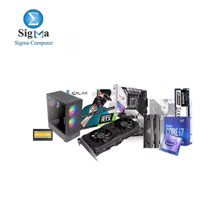 BUNDLE Z490-A ASUS Intel Core i7-10700 Patriot 16GB 3200MHz RTX 3060 12GB A2000 NVMe 250GB NX410 ARGB PSU 650W BRONZE