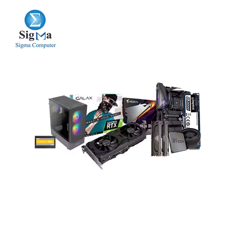 BUNDLE B550 AORUS MASTER R5 5600X Patriot 16GB 3200MHz RTX 3060 12GB A2000 NVMe 250GB NX410 ARGB PSU 650W BRONZE