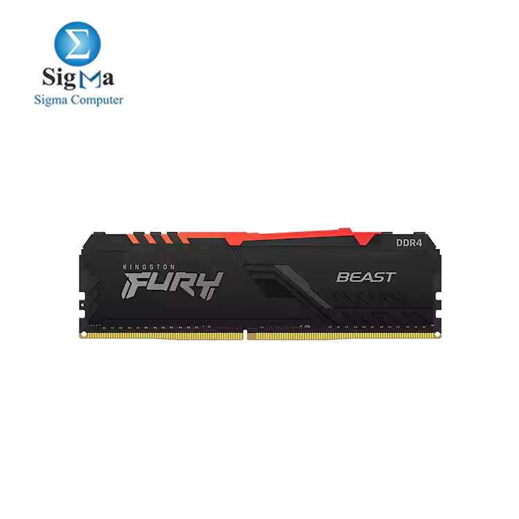 Kingston Fury Beast RGB 16GB DDR4 3200MHz CL 16-20-20  KF432C16BBA