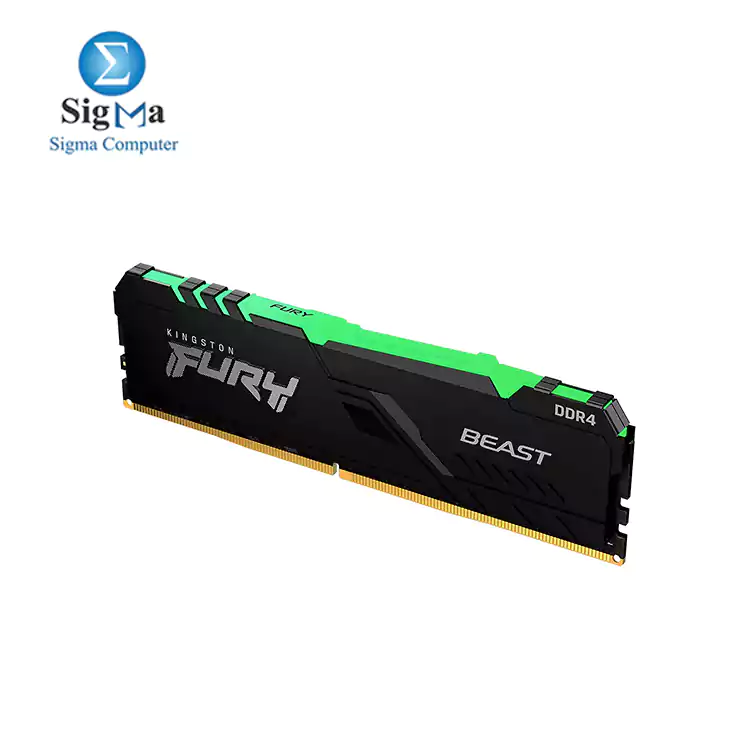 Kingston Fury Beast RGB 16GB DDR4 3200MHz CL 16-20-20  KF432C16BBA