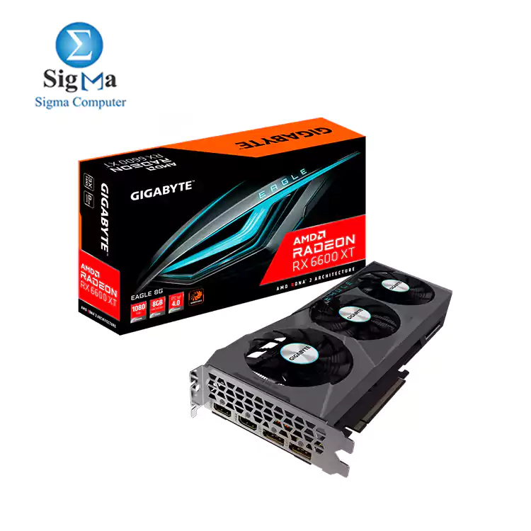 GIGABYTE Radeon    RX 6600 XT EAGLE 8G