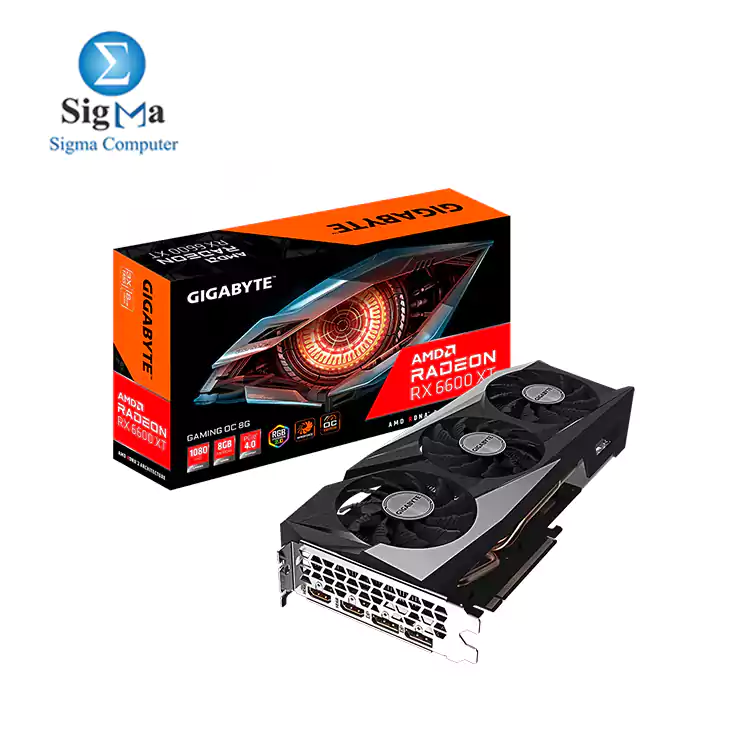 GIGABYTE Radeon™ RX 6600 XT GAMING OC 8G