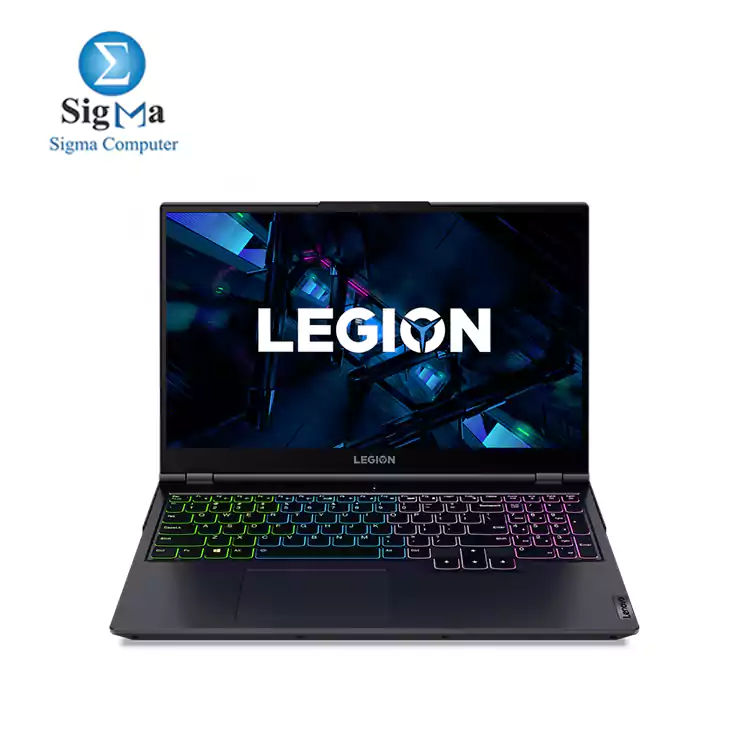 NOTEBOOK-LENOVO-CI7-LEGION 5-(82JH003VAX) I7-11800H (8C/16T)-RAM 16G (2*8)-SSD 1T Gen4-RTX3060 130w-15.6-FHD-IPS-165Hz-100% sRGB-(60Wh)-(230W)-RGB Backlit-Arabic