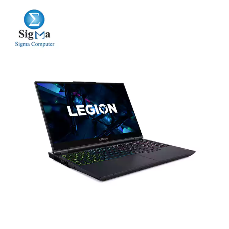 NOTEBOOK-LENOVO-CI7-LEGION 5- 82JH003VAX  I7-11800H  8C 16T -RAM 16G  2 8 -SSD 1T Gen4-RTX3060 130w-15.6-FHD-IPS-165Hz-100  sRGB- 60Wh - 230W -RGB Backlit-Arabic