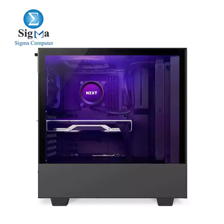 NZXT H510 Elite CA-H510E-B1 Premium Mid-Tower ATX Gaming Case 2 FANS RGB 140MM-1 FAN 120MM- 1FAN 140MM/ BLACK