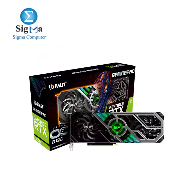 PALIT GeForce RTX™ 3070 GamingPro OC 8GB GDDR6 LHR