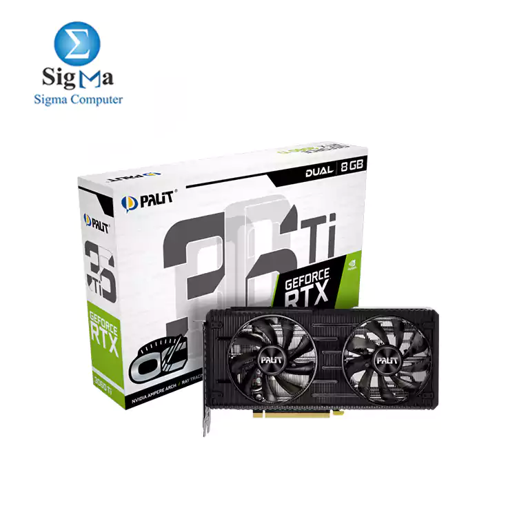 PALIT GeForce RTX    3060 Ti Dual OC 8GB GDDR6 