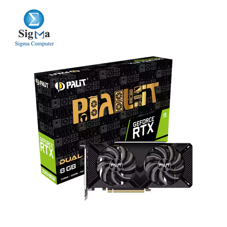 PALIT GeForce   RTX 2060 SUPER    DUAL 8GB GDDR6