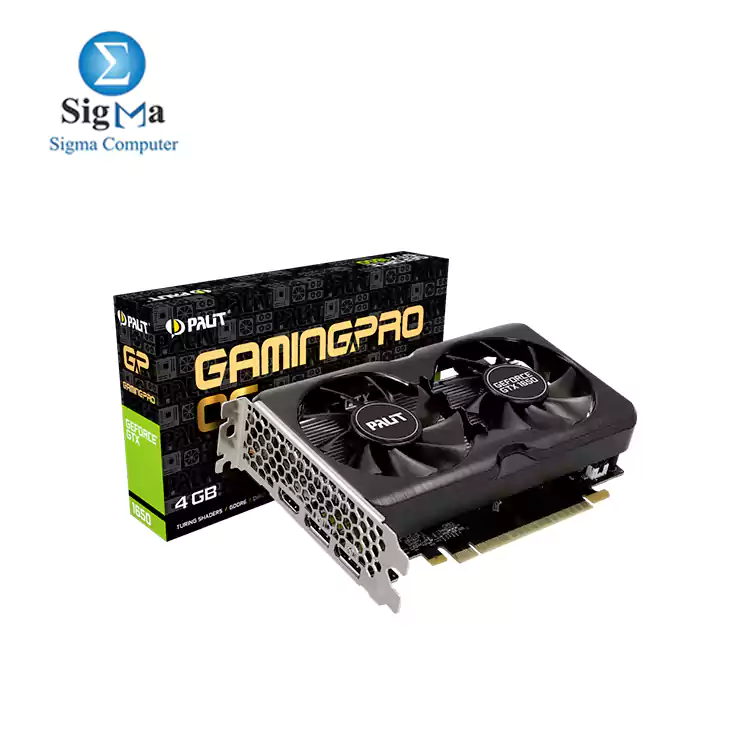 PALIT GeForce   GTX 1650 GAMING PRO OC 4GB GDDR6