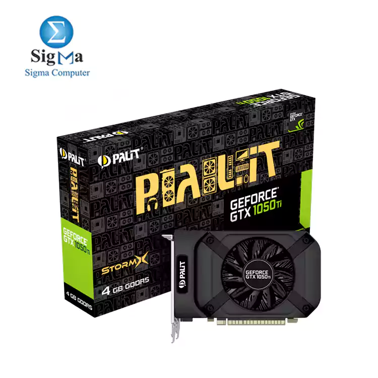 PALIT GeForce   GTX 1050 Ti Storm X 4GB GDDR5