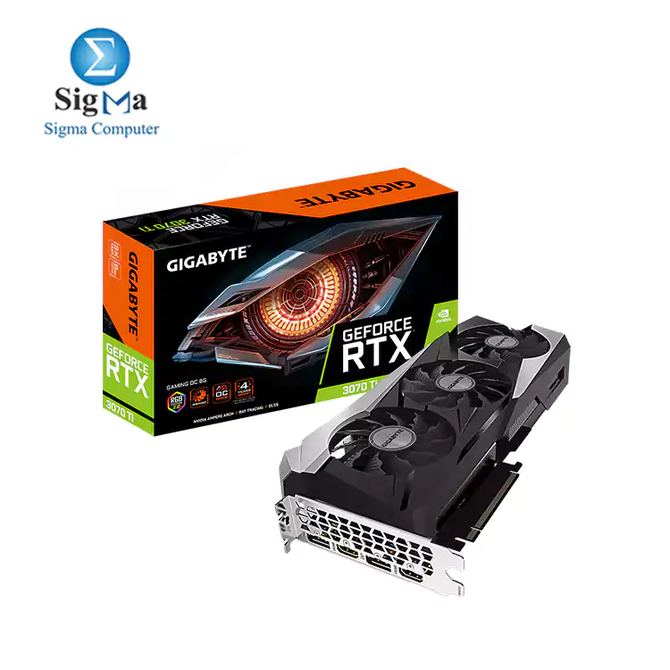 GIGABYTE GeForce RTX    3070 Ti GAMING OC 8G GDDR6X