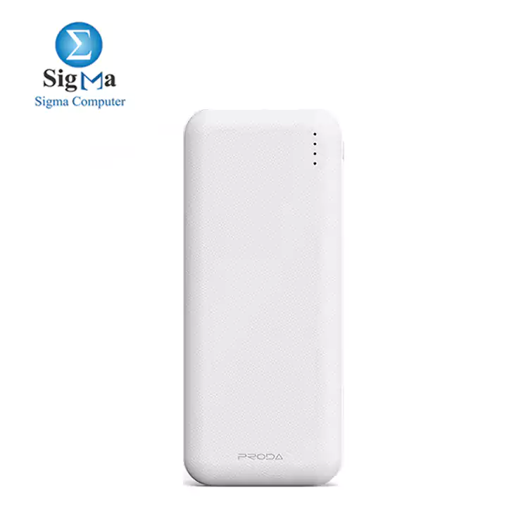 Proda Ultron Series PD-P32 Power Bank, 10000 mah - WHITE