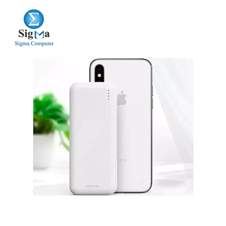 Proda Ultron Series PD-P32 Power Bank  10000 mah - WHITE