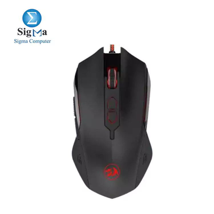 Redragon Inquisitor 2 M716A Gaming Mouse  7200 DPI  USB  2 Million Clicks - Black I M716A