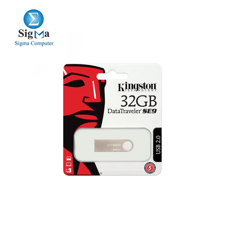 Kingston Digital DataTraveler SE9 32GB USB 2.0 Flash Drive