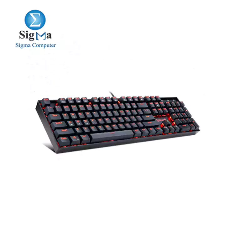 Redragon K551 MITRA 104 Key LED Backlit Mechanical Keyboard with Blue Switches LED Backlight