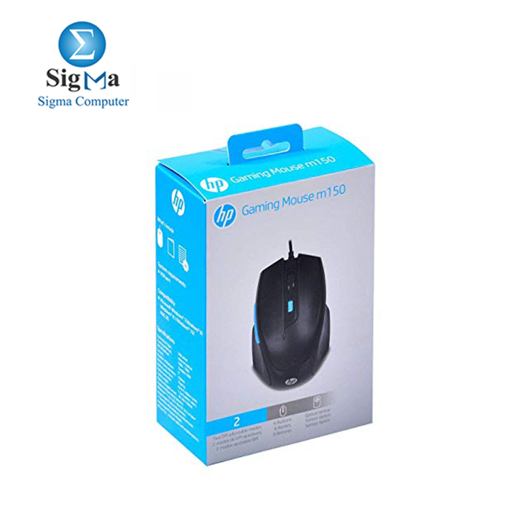 HP M150 Wired Gaming Mouse (Black)