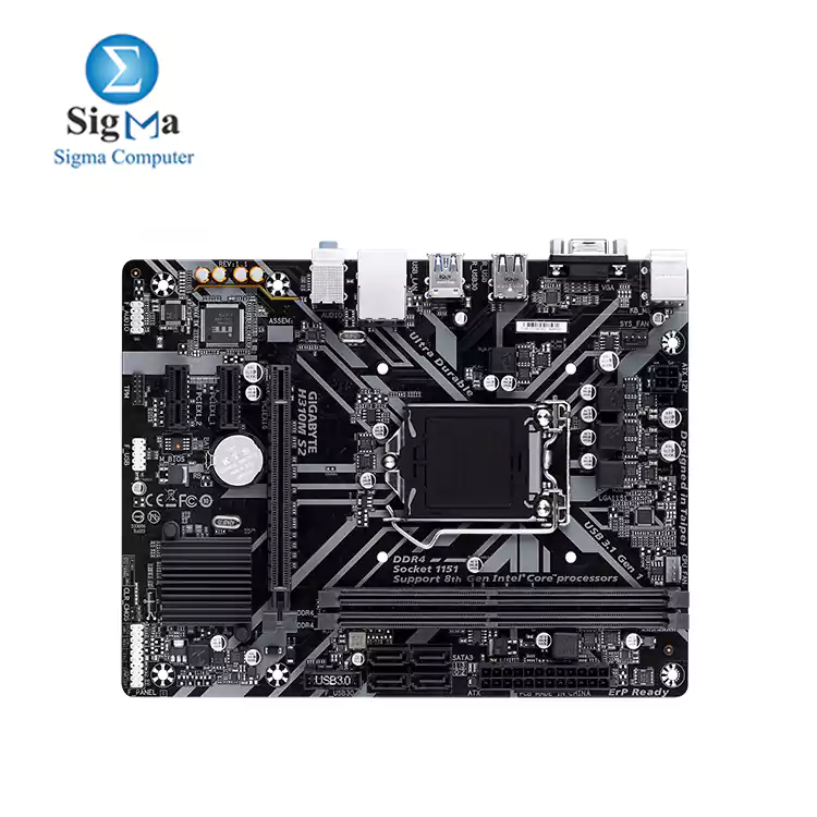 gigabyte H310M S2 Ultra Durable motherboard with GIGABYTE 8118 Gaming LAN  Anti-Sulfur Resistor  Smart Fan5  CEC 2019 ready