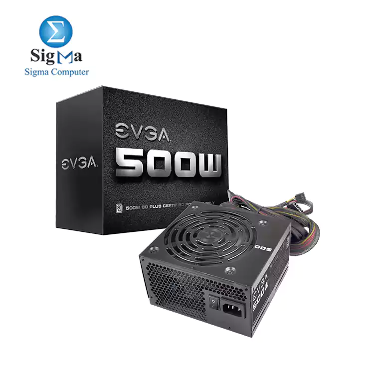 EVGA 500 W1  80  WHITE 500W Power Supply 100-W1-0500-K2