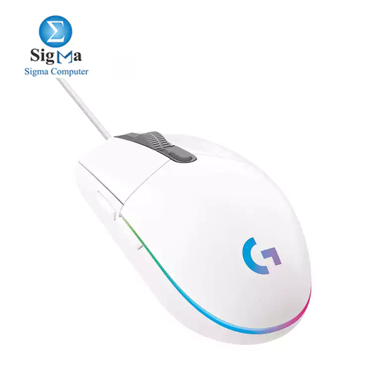 Logitech G102 LIGHTSYNC Gaming Mouse white