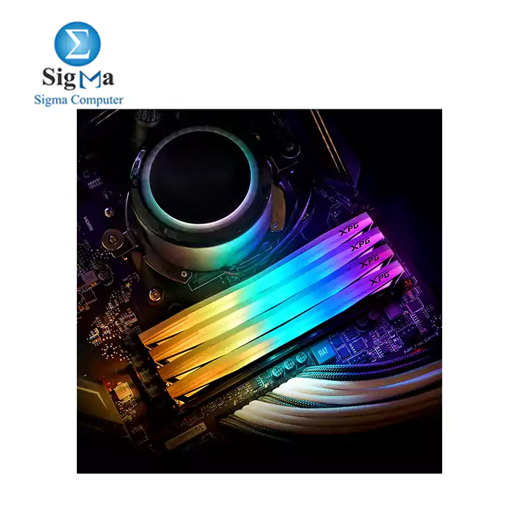 XPG SPECTRIX D60 RGB Desktop Memory 32GB (2x16GB) DDR4 3600MHz GREY