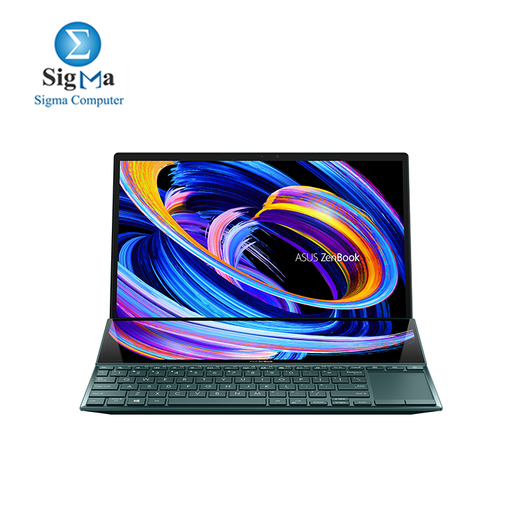 Asus ZenBook Duo 14 UX482EG-KA087T-Intel Corei7 1165G7-16GB RAM-1TB SSD-MX450 2GB-14 Inch Touch FHD-Win10 