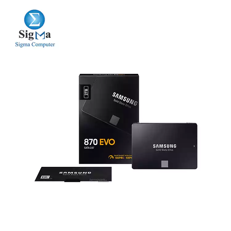 Samsung 870 EVO 2TB 2.5-insh Internal SSD - MZ-77E2T0BW