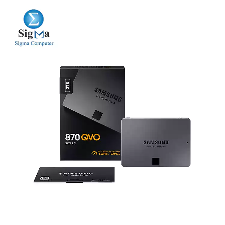 Samsung 2TB 870 QVO 2.5 inch Internal SSD - MZ-77Q2T0BW