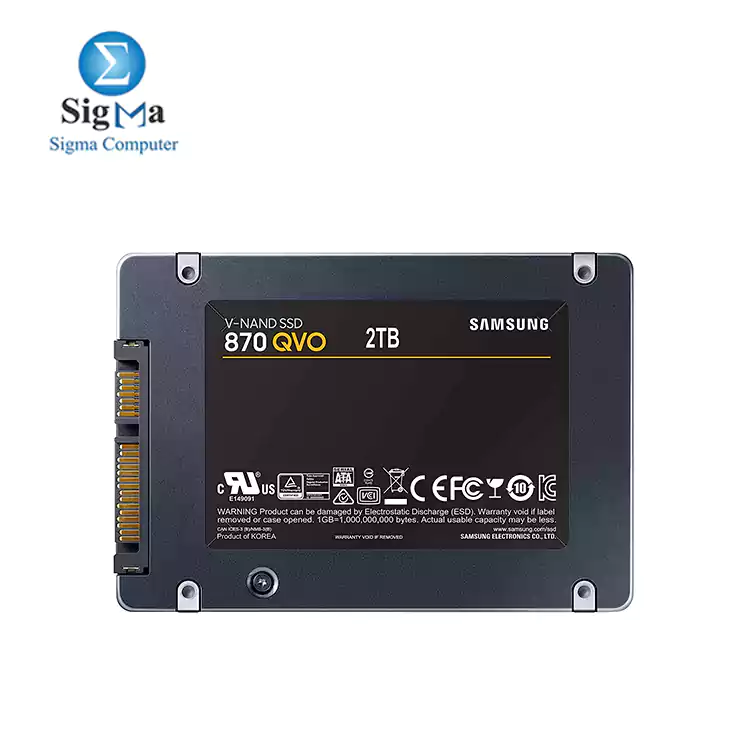 Samsung 2TB 870 QVO 2.5 inch Internal SSD - MZ-77Q2T0BW