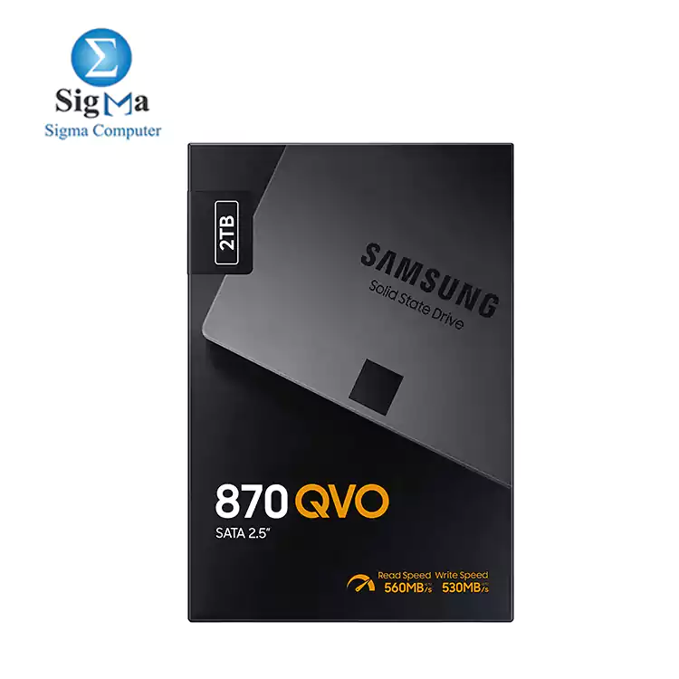 Samsung 2TB 870 QVO 2.5 inch Internal SSD - MZ-77Q2T0BW