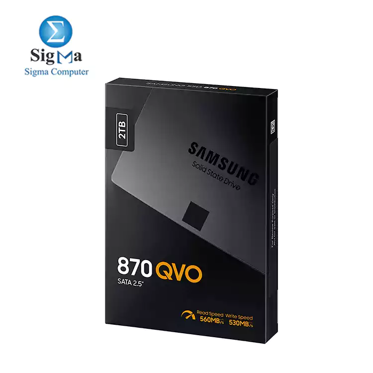 Samsung 2TB 870 QVO 2.5 inch Internal SSD - MZ-77Q2T0BW