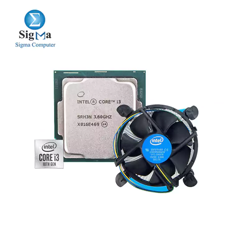 CPU-Intel-Core i3-10105 4 Core 8 Threads 3.7 Ghz  4.4 GHz Turbo  Socket LGA 1200  TRAY FAN  Processor