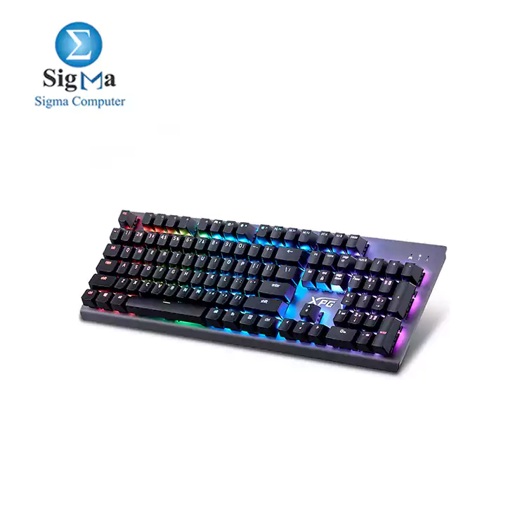 XPG Mage  104 RD  keyboard RGB Red Mechanical switch Prime-black