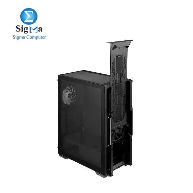 XPG STARKER AIR Compact Mid-Tower Chassis {1 FAN ARGB - 1 FAN}(Black)