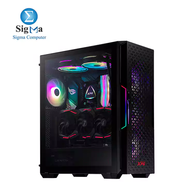 XPG STARKER AIR Compact Mid-Tower Chassis  1 FAN ARGB - 1 FAN  Black 