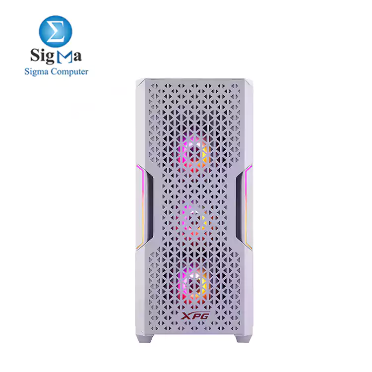 XPG STARKER AIR Compact Mid-Tower Chassis {1 FAN ARGB - 1 FAN }WHITE