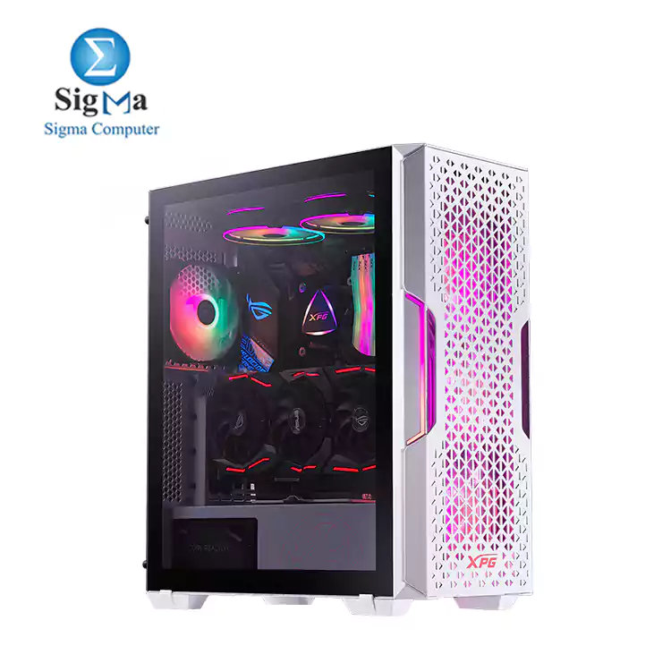 XPG STARKER AIR Compact Mid-Tower Chassis {1 FAN ARGB - 1 FAN }WHITE