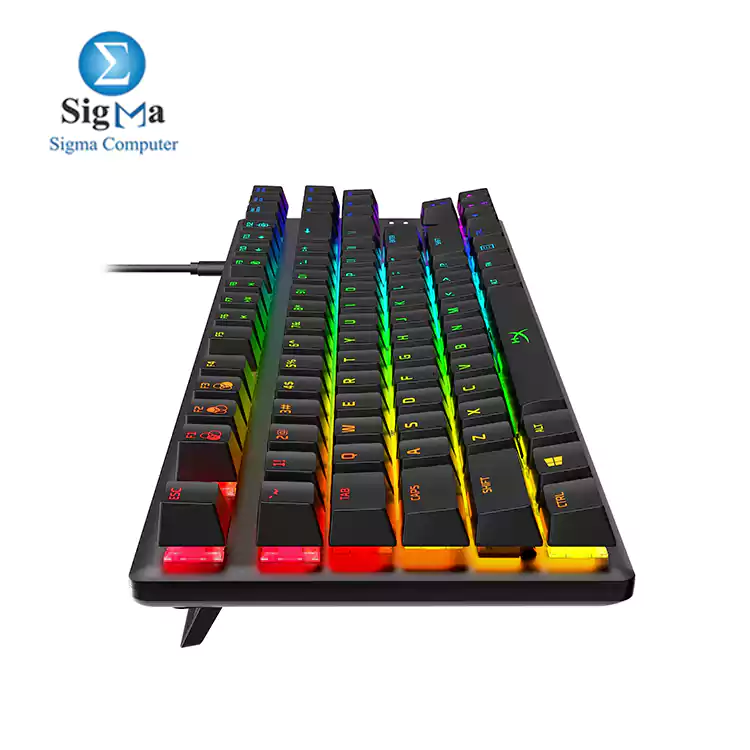 HyperX Alloy Origins Core Tenkeyless Mechanical Gaming Keyboard, HyperX Red, Arabic layout HX-KB7RDX-AR