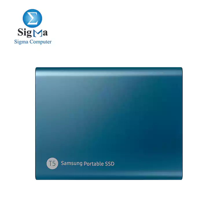 SAMSUNG Portable SSD T5 USB 3.1 500GB EXTERNAL SOILD STATE DRIVE (Blue)