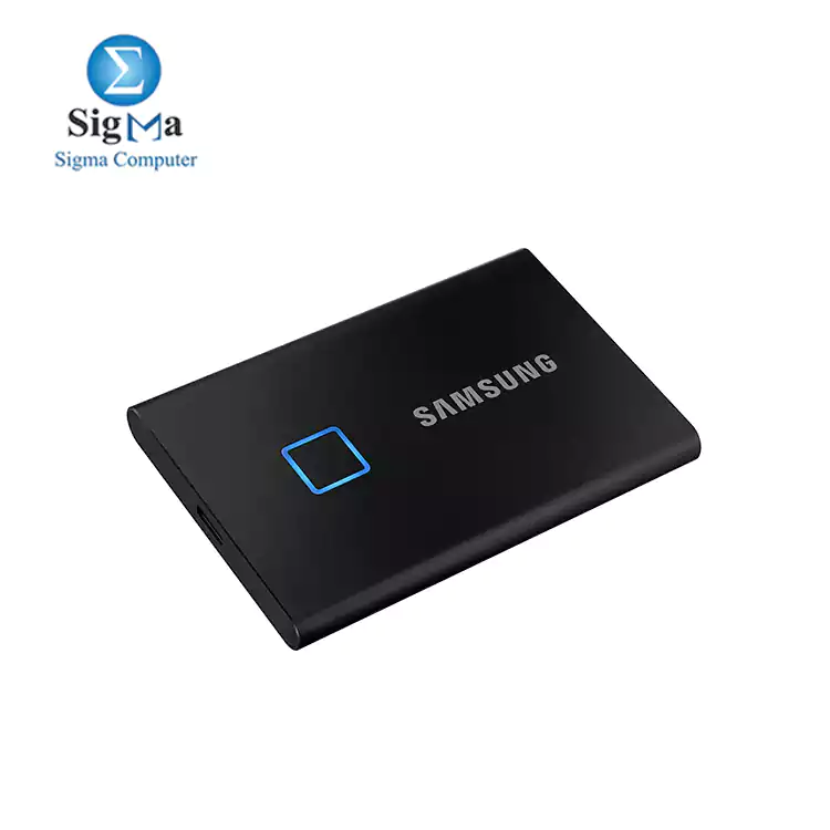 SAMSUNG Portable SSD T7 TOUCH USB 3.2 500GB EXTERNAL SOILD STATE DRIVE (Black)