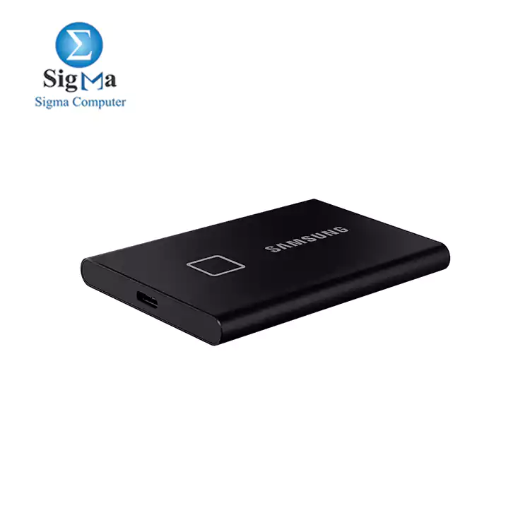 SAMSUNG Portable SSD T7 TOUCH USB 3.2 500GB EXTERNAL SOILD STATE DRIVE  Black 