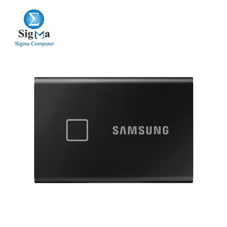 SAMSUNG Portable SSD T7 TOUCH USB 3.2 500GB EXTERNAL SOILD STATE DRIVE  Black 