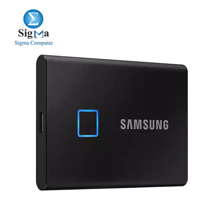 SAMSUNG Portable SSD T7 TOUCH USB 3.2 1TB EXTERNAL SOILD STATE DRIVE Black