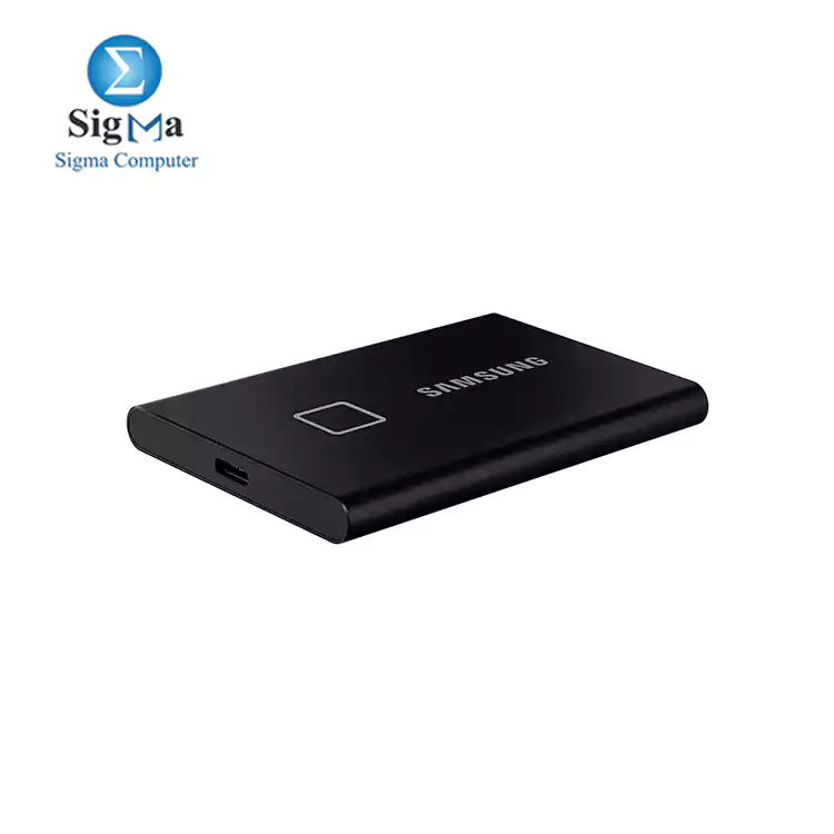 SAMSUNG Portable SSD T7 TOUCH USB 3.2 2TB EXTERNAL SIOLD STATE DRIVE BLACK