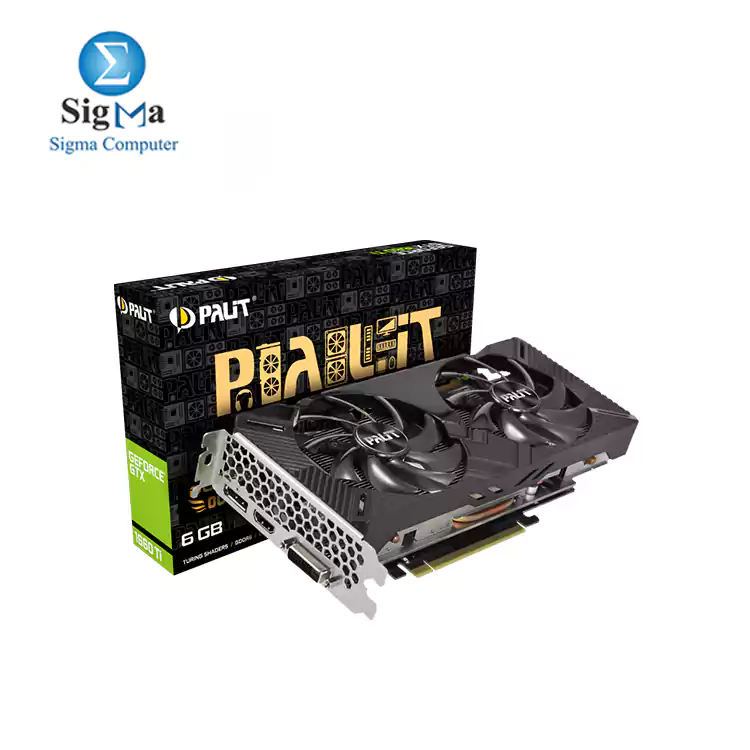 PALIT GeForce   GTX 1660 Ti Dual OC 6G GDDR6