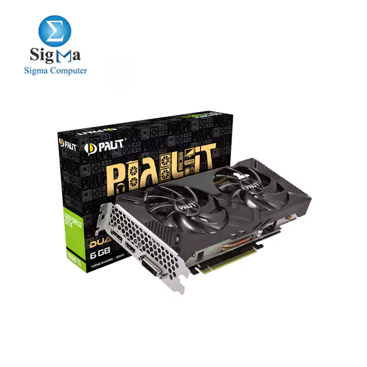 PALIT GeForce® GTX 1660 Ti Dual 6G GDDR6 7925 EGP