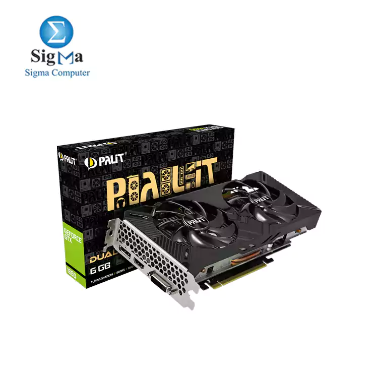 PALIT GeForce   GTX 1660 Dual GDDR5