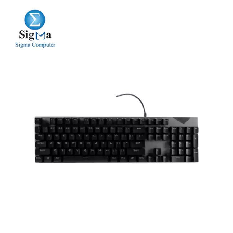 Galax STL-03 Stealth 104 Keys Mechanical Blue Switch Rainbow Backlit Wired Gaming Keyboard